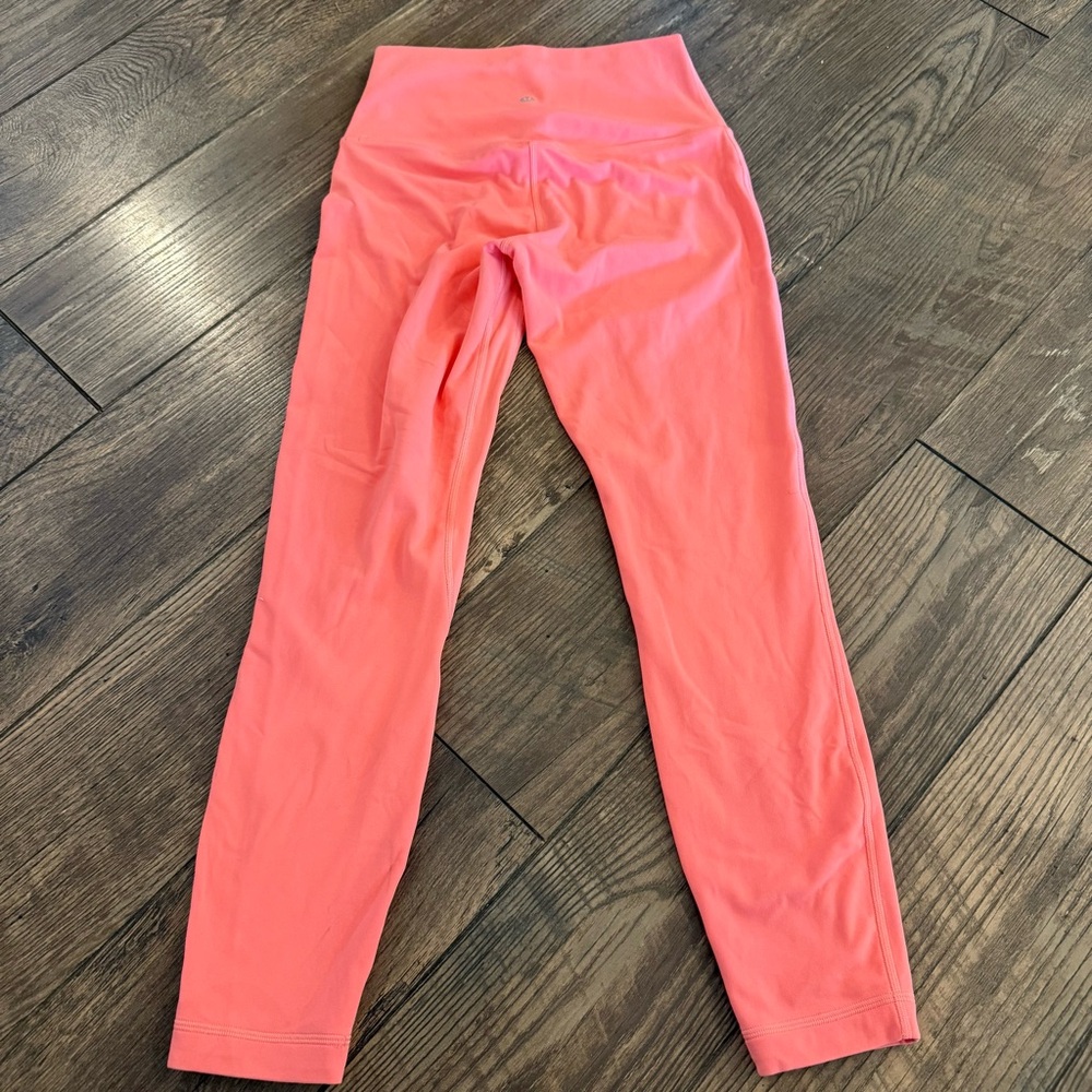 Lululemon‎ Align High Rise Peach Leggings Size 6